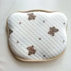 ベビー用 ドーナツ枕 くま柄