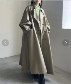 TURKEY ORGANIC FLARE TRENCH COATのサムネイル