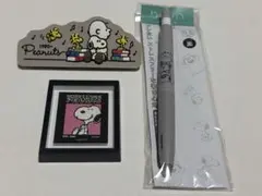 スヌーピー　ボールペン、マグネット、クリップ