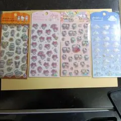 サンリオぷくっとシール４枚セット