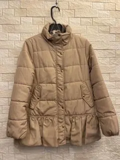 【美品】ポンポネットジュニア ダウンコート 150cm クリーニング済み