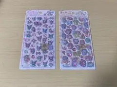【正規品】サンリオ　うるちゅるポップシール　2枚セット