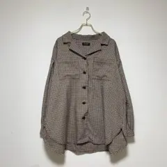 【ラグマシーン】チェック柄 長袖 シャツ ブラウス Mのサムネイル