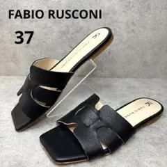 新品FABIO RUSCONIファビオルスコーニ KOS ミュール サンダル37 - メルカリ