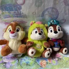 東京ディズニーシー☆チップ デール ぬいぐるみバッジ 助手 ポート