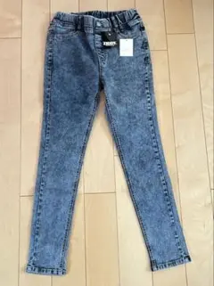 【新品】ziddy ケミカルデニムパンツ 150㎝