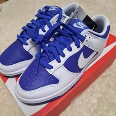 Nike Dunk Low Racer Blue and White