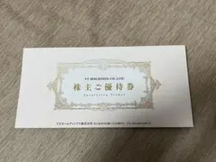 VTホールディングス株主優待　キーパーラボ 20%割引券など