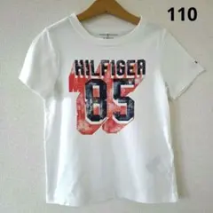 【美品】TOMMY HILFIGER ホワイト Tシャツ 6T 110㌢