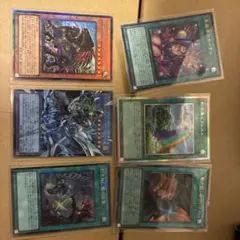 希少】遊戯王 3D グリードカード 明治 6枚 ブラック・マジシャン他