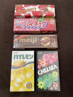 箱入り　メモ　お菓子