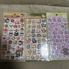 【正規品】ボンボンドロップシール　和柄　3枚セット