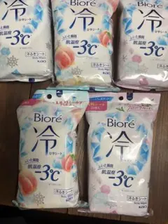 ビオレ Biore 冷シート -3℃ 10枚入り 5個セット