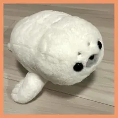 ジェラートピケ 可愛らし過ぎ♡アザラシさんのもちふわポーチ♡新品未 