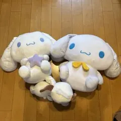 シナモンロール　ポチャッコぬいぐるみセット