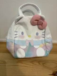 サンリオキャラクターズ　パステルレインボーふわふわバッグ