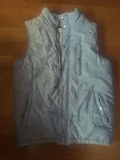ダウンベスト Mサイズ 青