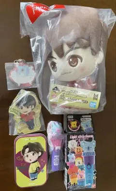 TinyTAN j-hope 一番くじ ぬいぐるみ グッズセットのサムネイル