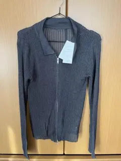ジップアップ カーディガン