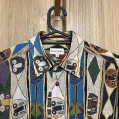 Paul Smith 多色幾何学模様 Mサイズ シャツ