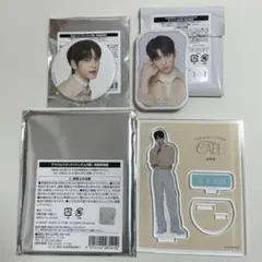 TXT CAFE MUSEUM スビン Soobin 缶バッジ アクスタ セット