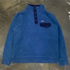 ★Patagonia オーガニックコットン スナップT キルティング S
