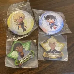 くら寿司　名探偵コナンコラボ　限定　缶バッチ　マグネット