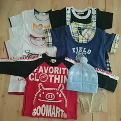 値下げしましたー☆新品☆未使用  80㌢BABY服・帽子の７点セット