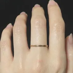英国 イギリス ヴィンテージ レア ジオメトリックバンドリング 9K