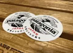 Patagonia日本支社 30th anniversaryステッカー 2枚