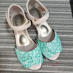 美品✨️フィットフィット オープントゥストラップサンダル 24.5㎝