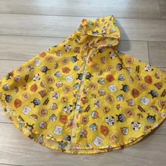 アンパンマンポンチョ　イエロー　80-100cm
