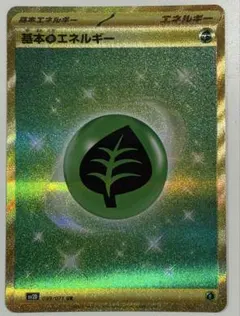ポケモンカード　基本草エネルギーUR　1枚【新品・未使用品】