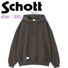 ☆ラスト1点☆ Schott ショット プルオーバー スウェットパーカー