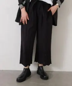 新品◼︎JOURNAL STANDARD LUXE／カットワークレースパンツ