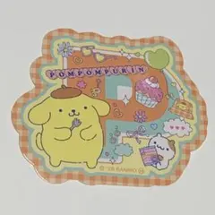サンリオキャラクターズシールクッキー　ポムポムプリン ステッカー