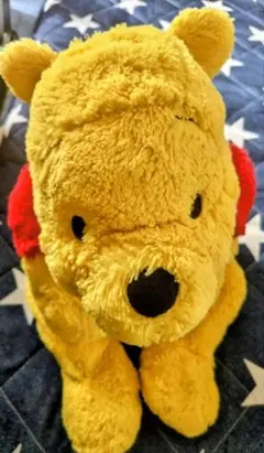 【美品】プーさん　ぬいぐるみ　抱き枕