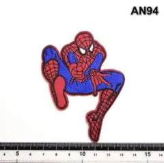 AN94 スパイダーマン　マーベル　アイロン刺繍ワッペン　パッチ
