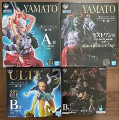 一番くじ ワンピース A賞 ラストワン ヤマト B賞 ウルティ 黒ひげ 魂豪示像