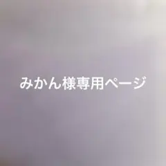 みかん様専用ページ
