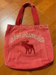 abercrombie 赤 トートバッグのサムネイル
