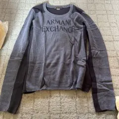 Armani Exchange 紺色 長袖ニット M