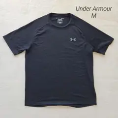 Under Armour Tシャツ スポーツウェア M 半袖 ブラック メンズ