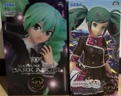 【新品、未開封】初音ミク フィギュア 2種セット
