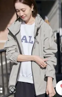 SLOBE IENA WASHER NYLONストレッチマウンテンパーカー