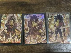 スーパードラゴンボールヒーローズ ベジットゼノ　ブロリー　バーダック3枚セット