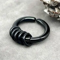 フェイクピアス メンズ シルバー イヤリング 新品 片耳用 【PN296-4】