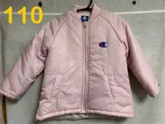 キッズ　女の子　アウター　暖かい　フリース　Champion 中綿ジャケット