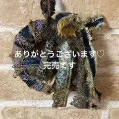 ハンドメイド エスニック アジアン朝 カラフルなミニリース アート