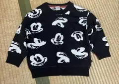 futafuta ミッキーマウス柄 セーター 100